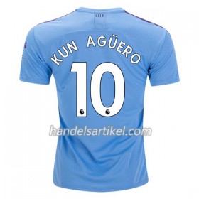 Manchester City Kun Aguero 10 Heim Trikotsatz 2019/20